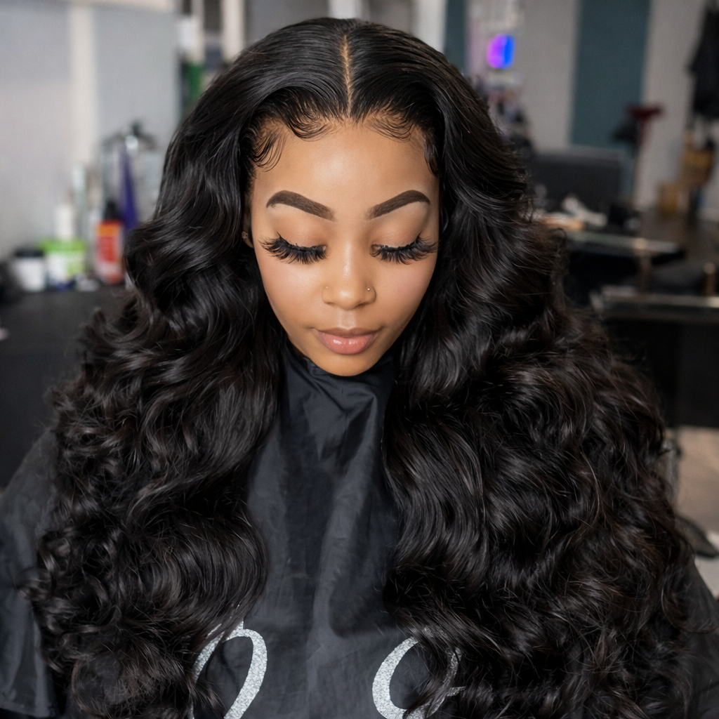 Brazilian Body Wave HD Lace Front Human Hair Wig