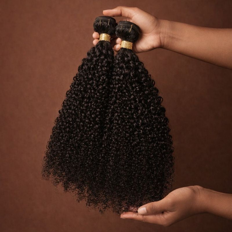 Brazilian Kinky Curly Human Hair Bundle (single)