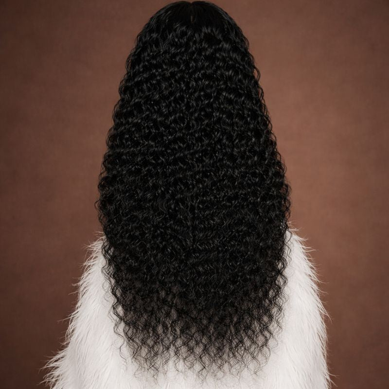 Exotic Jerry Curly HD Lace Front Human Hair Wig