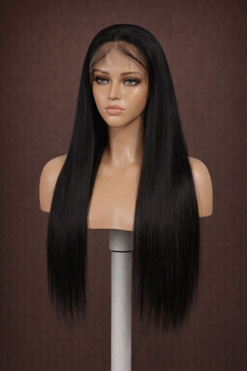 Straight Glueless HD Lace Front Human Hair Wig
