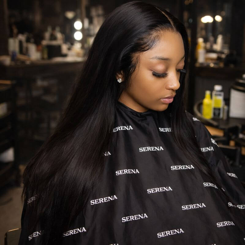 Straight Glueless HD Lace Front Human Hair Wig