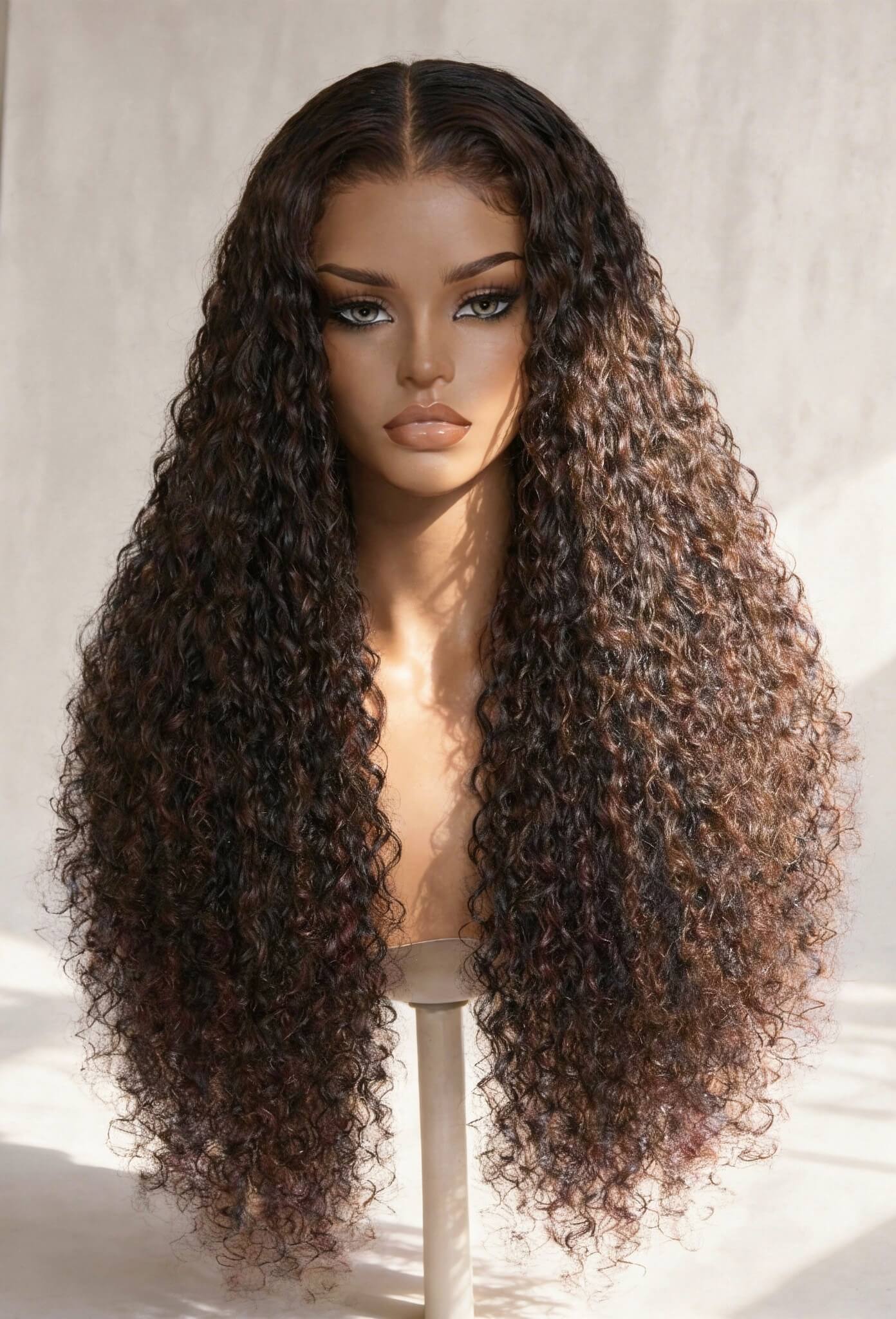 Exotic Jerry Curly HD Lace Front Human Hair Wig