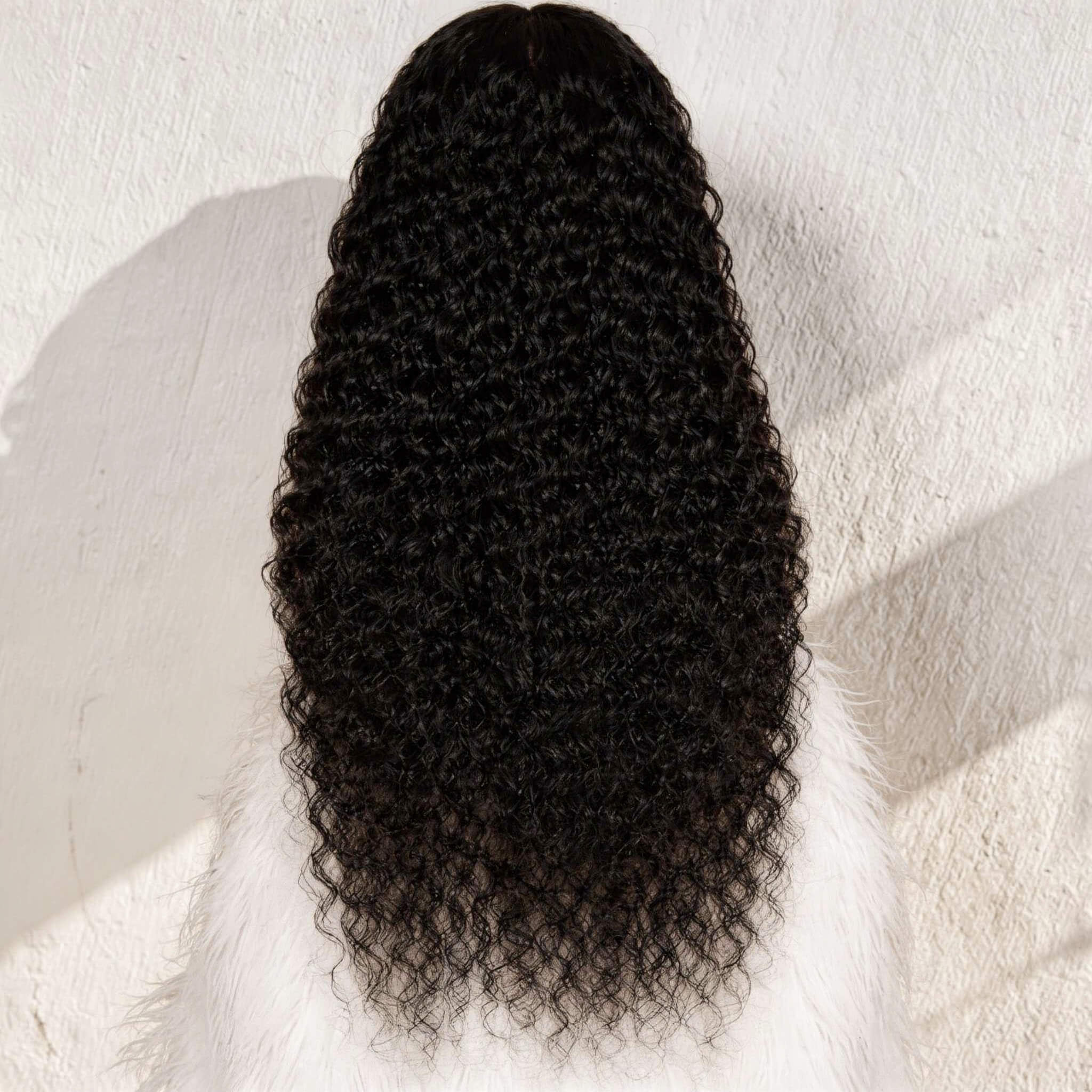 Exotic Jerry Curly HD Lace Front Human Hair Wig