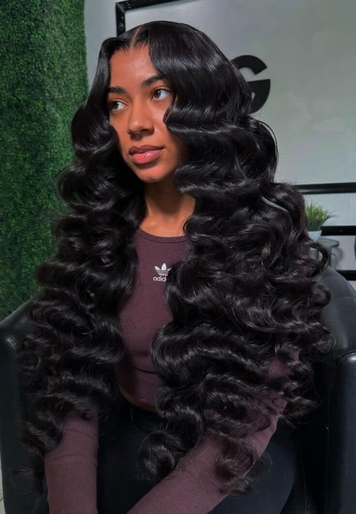 Loose Deep Wave HD Lace Front Human Hair Wig