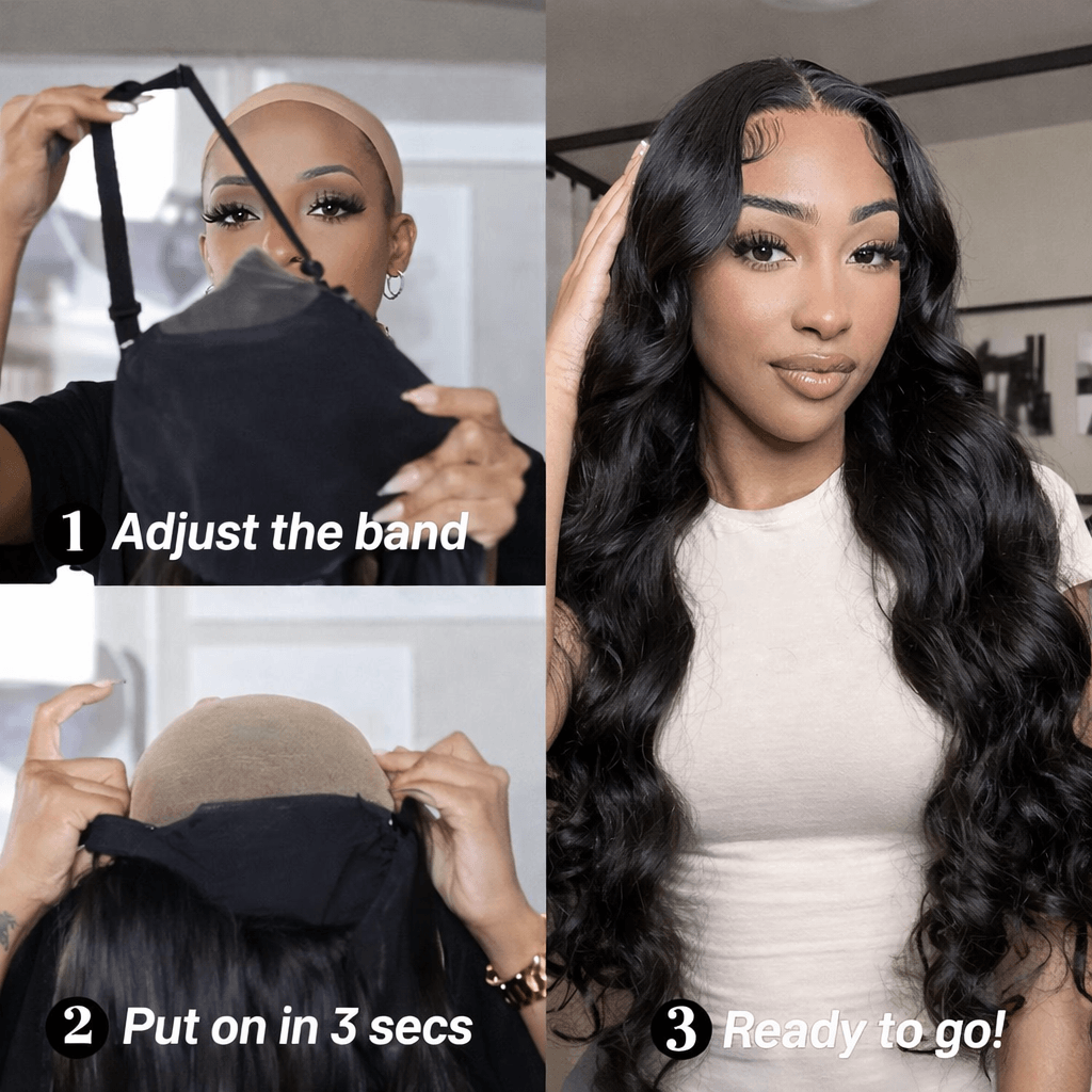 Body Wave Glueless HD Lace Front Human Hair Wig