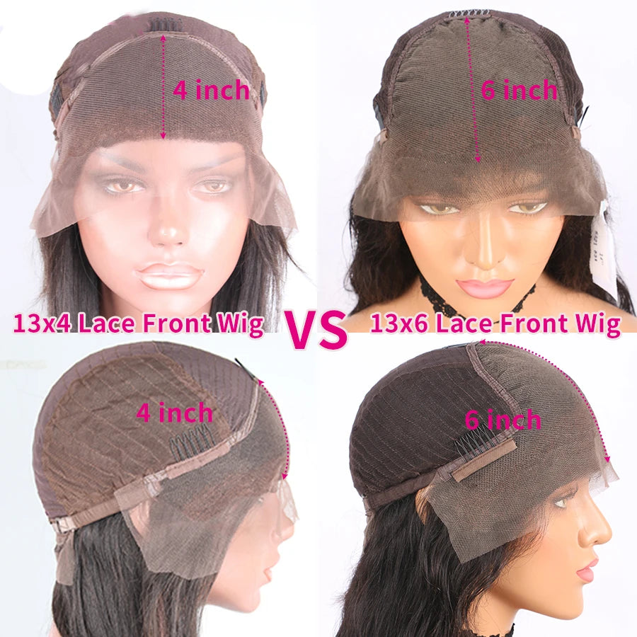 Serena 30" Straight Glueless HD Lace Wig – 13x6, Pre-Plucked, Ready to Wear