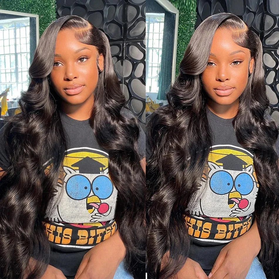 Serena Raw Indian Body Wave HD Lace Wig – 13x4/13x6, Pre-Plucked Transparent Frontal