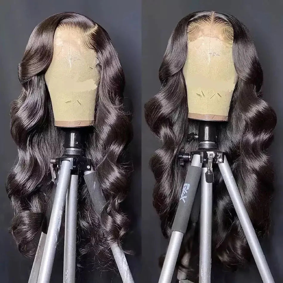 Serena 30" Brazilian Body Wave HD Lace Wig – 13x6 Transparent Frontal, Pre-Plucked