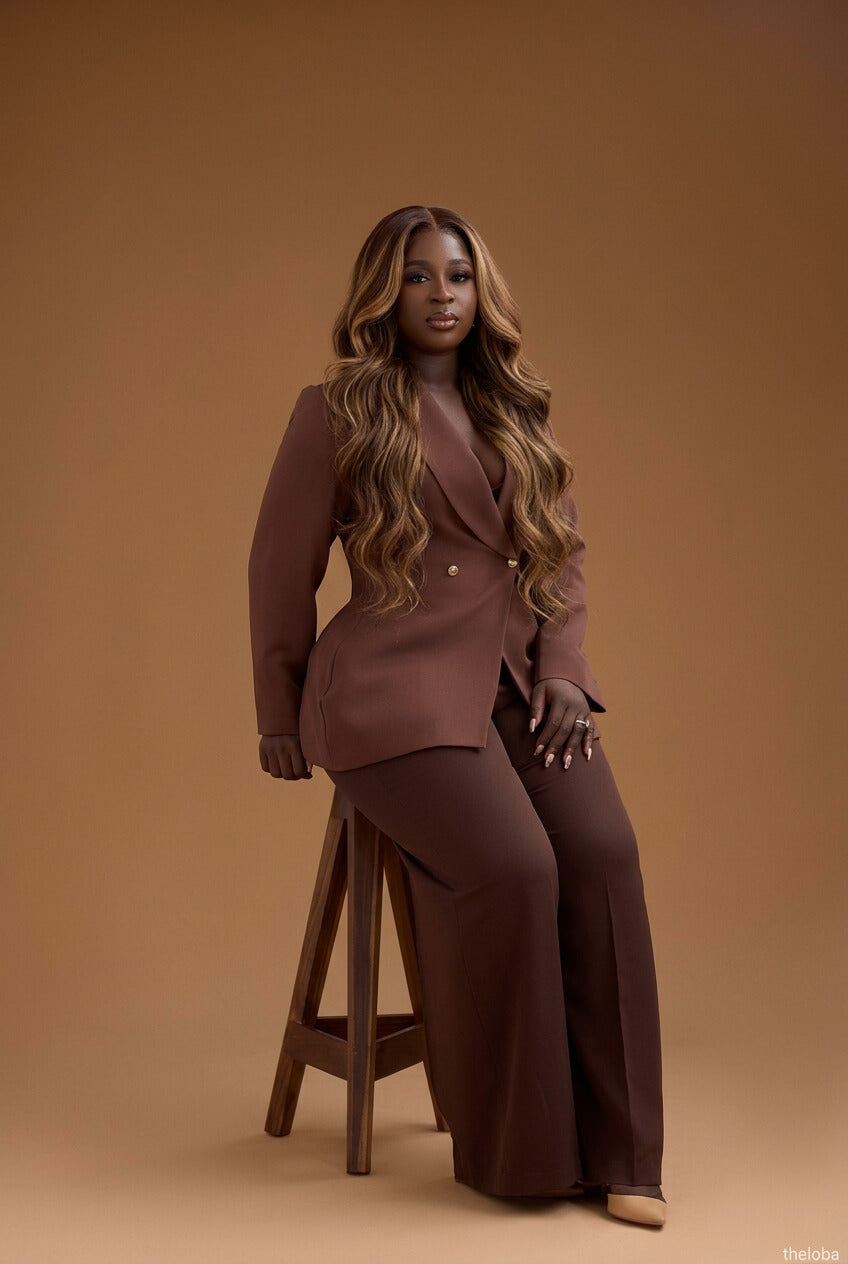 Blonde Highlights Body Wave Lace Front Human Hair Wig