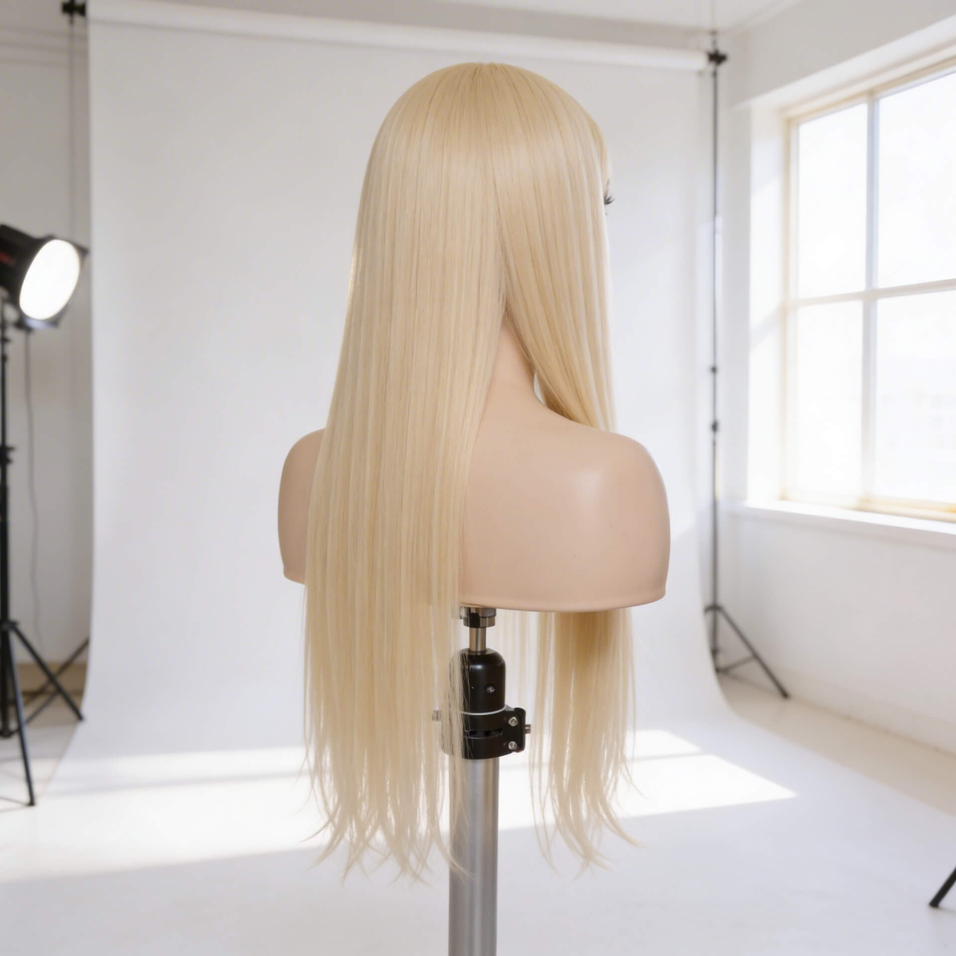 Blonde Brazilian Straight HD Lace Front Human Hair Wig