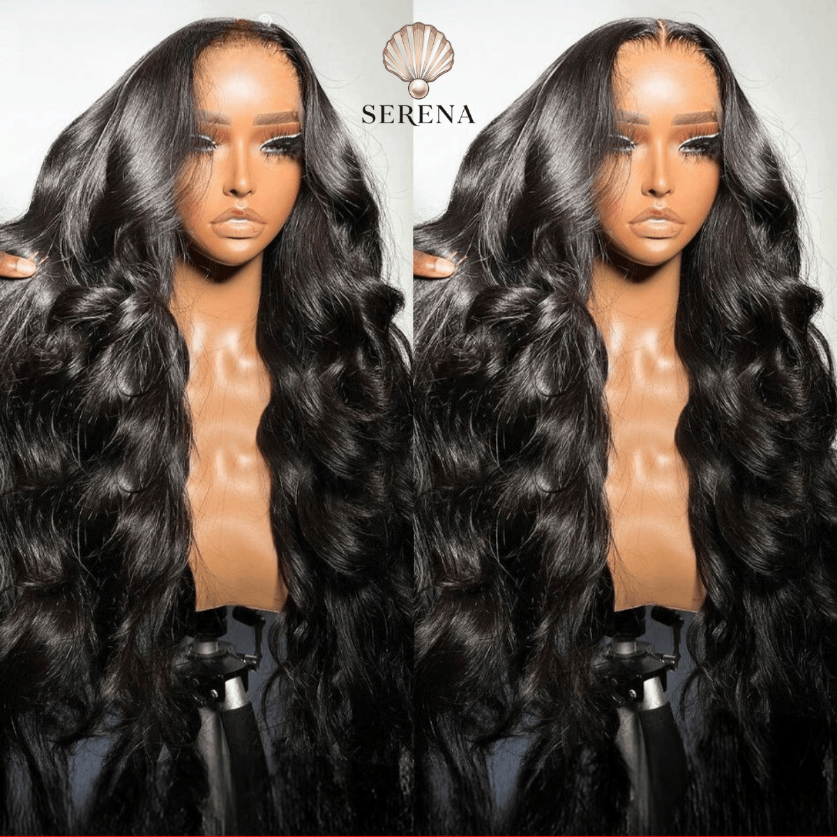 Serena Raw Indian Body Wave HD Lace Wig – 13x4/13x6, Pre-Plucked Transparent Frontal
