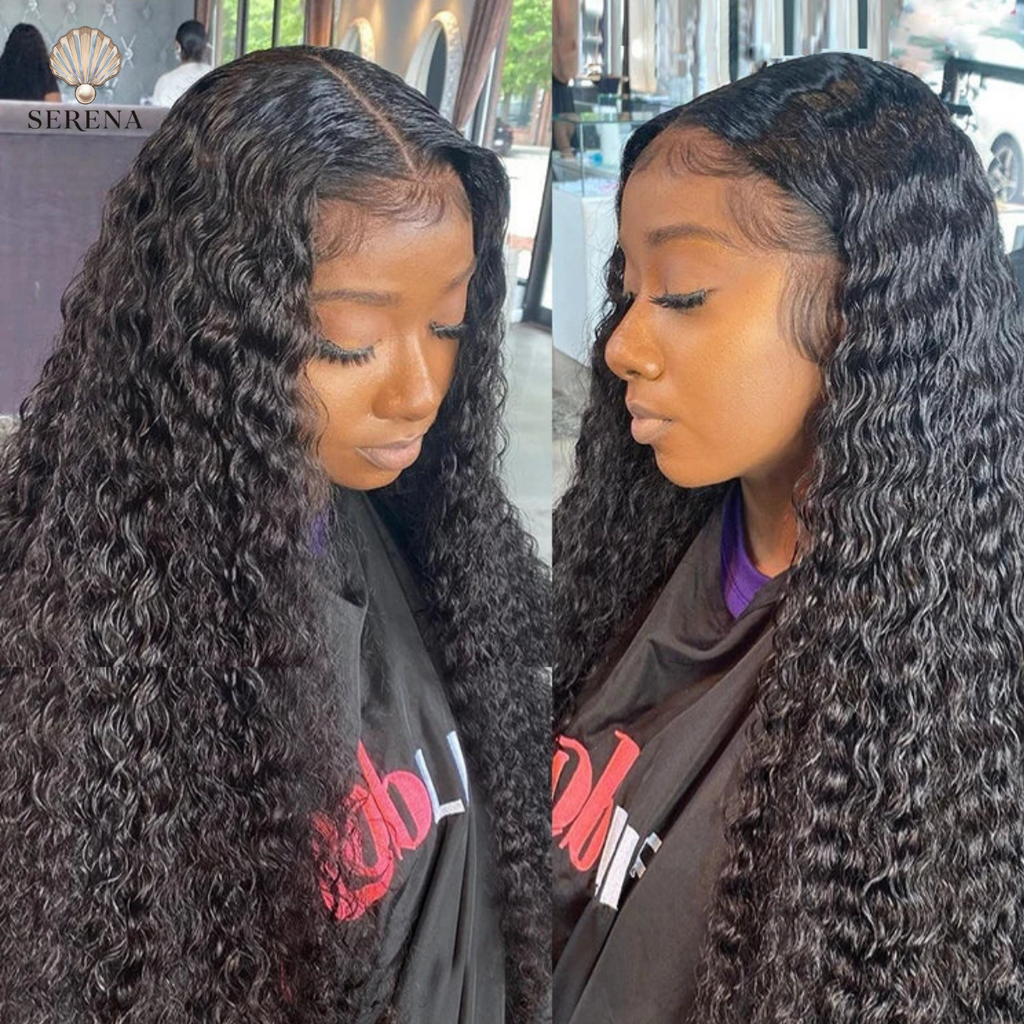 30 40 42 Inch Deep Wave Lace Front Wig 13x6 Hd Lace Frontal Wig 13x4 Curly Human Hair Wigs For Women 4x4 5x5 360 PrePlucked Lace